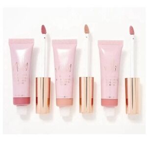 Mally XO Stay Chill High Shine Cooling Lip Gloss Trio -‎ Nude/Pinks Full Size
